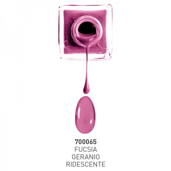 Excelsa Nail Lacquer  Fucsia Geranio Iridescente
