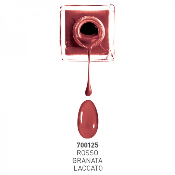 Excelsa Nail Lacquer  Rosso Granata Laccato