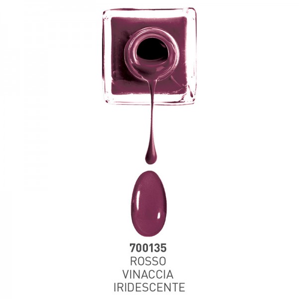 Excelsa Nail Lacquer Rosso Vinaccia Iridescente
