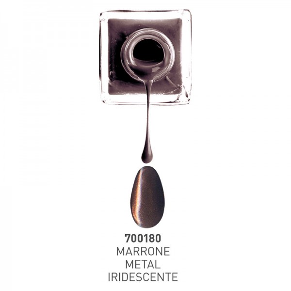 Excelsa Nail Lacquer Marrone Metal Iridescente