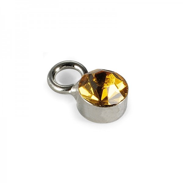 Piercing Strass Cristallo Giallo