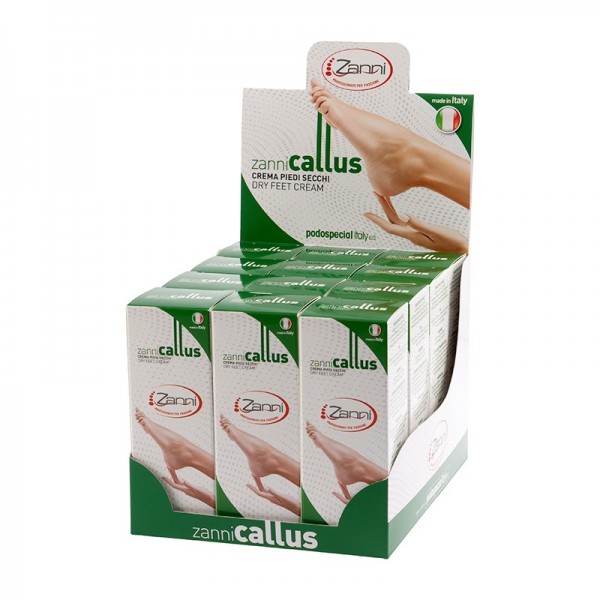 Crema Piedi Secchi Zanni Callus ML.75 Espositore PZ. 12