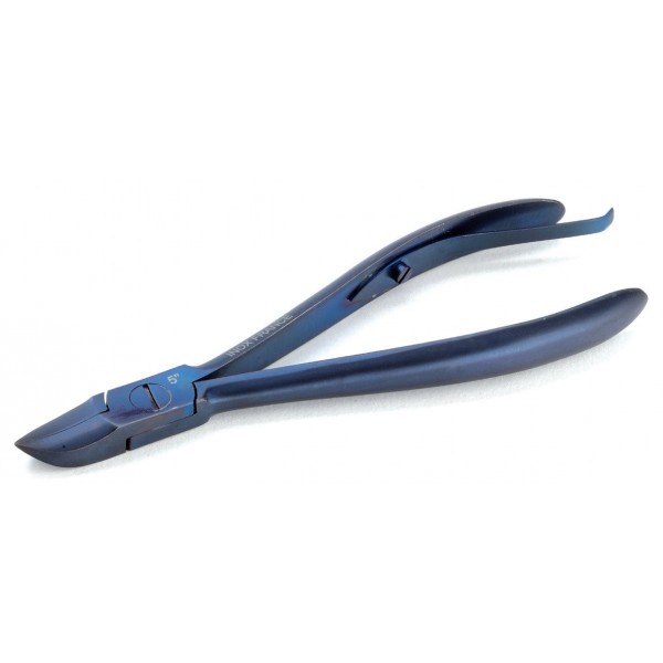 Tronchese concava blu cm. 13