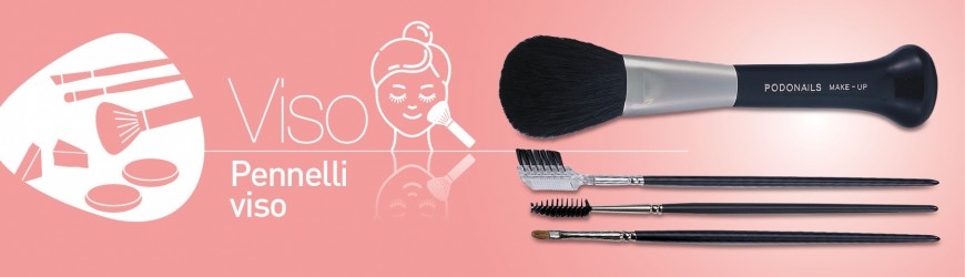 Pennelli Viso per podologia ed estetica